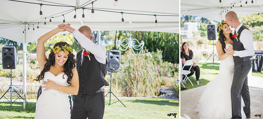 ourdoor wedding reception | Palisade wedding photographer