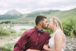 Engagement session in Crested Butte, Colorado