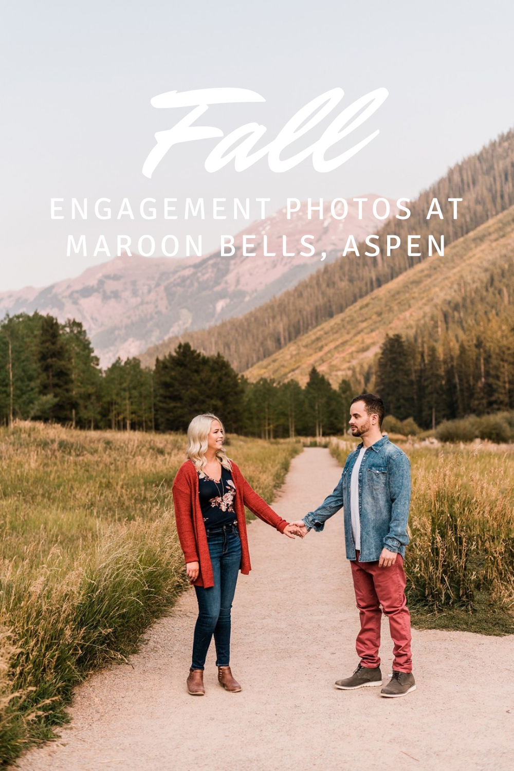 Morgan & Nick | Fall Engagement Photos at Maroon Bells