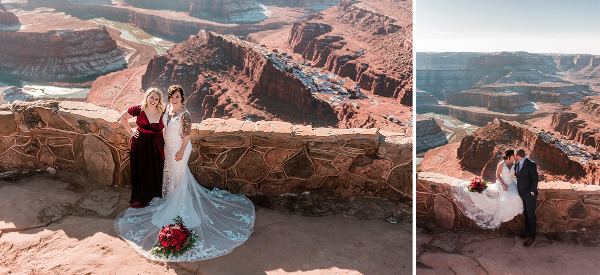 Misty & Randall | Moab Elopement at Dead Horse Point
