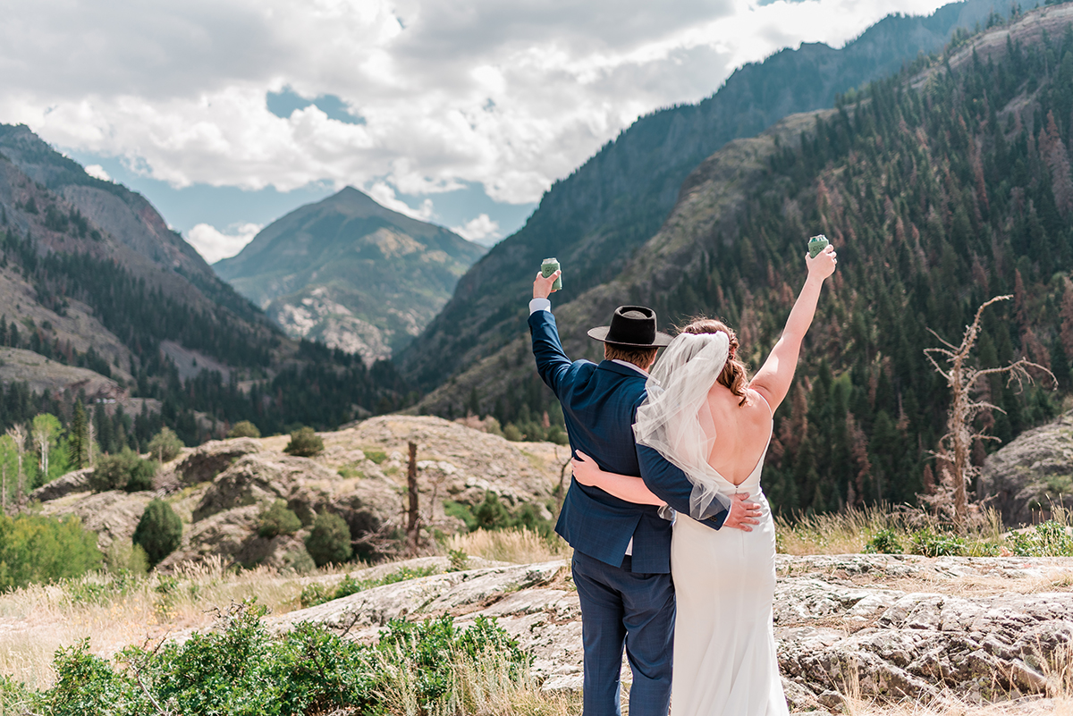 Josh & Tiffany | Mountain Elopement in Ouray