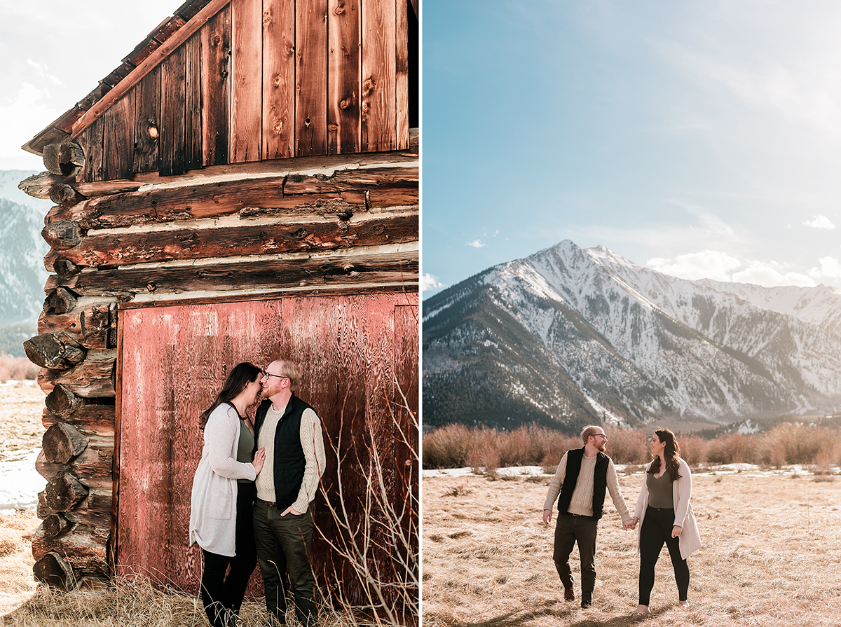 Zachary & Natalie | Engagement Photos at Twin Lakes