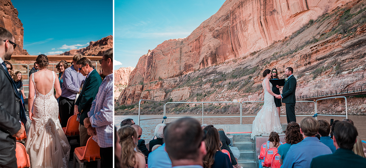 Mallory & Chris | Married on a Boat in Moab