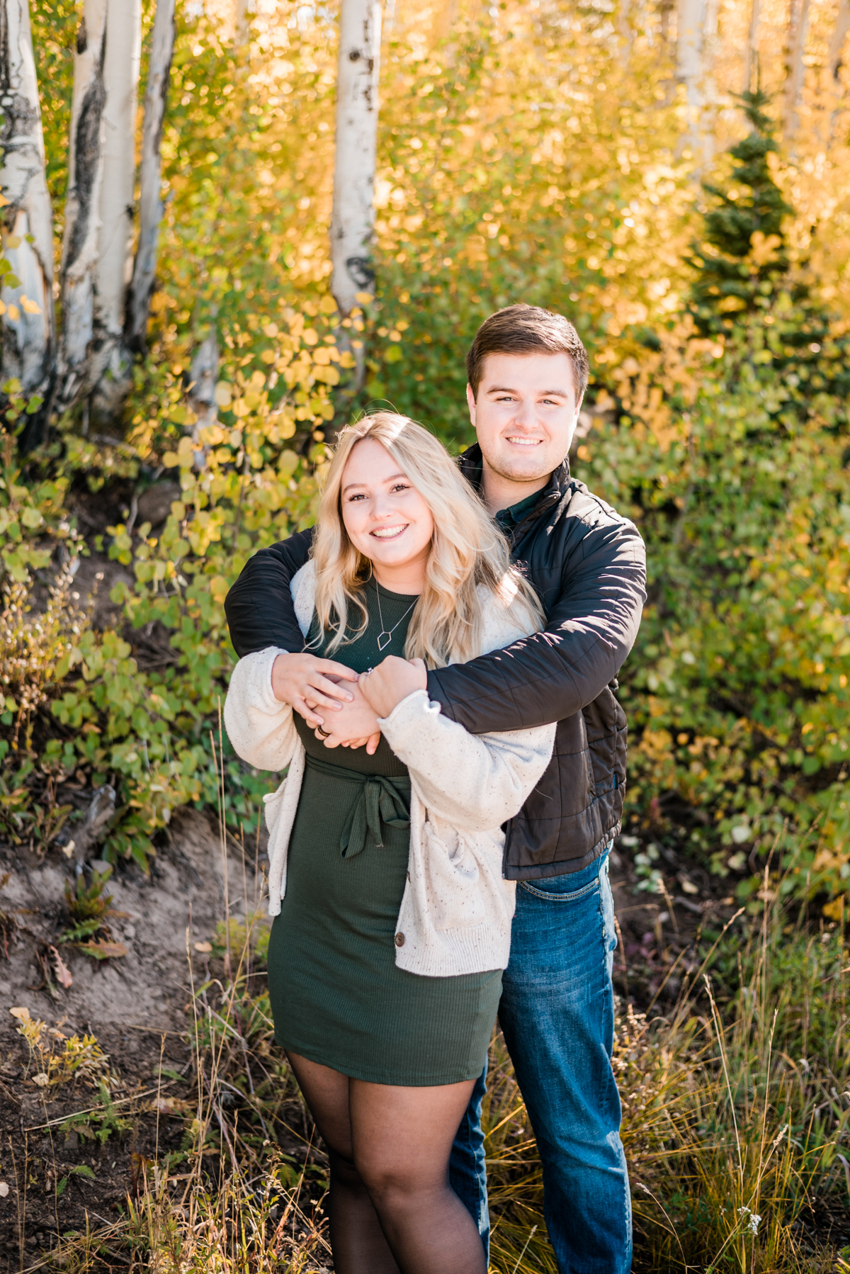 Danielle & Brendan | Fall Engagement Photos on the Grand Mesa