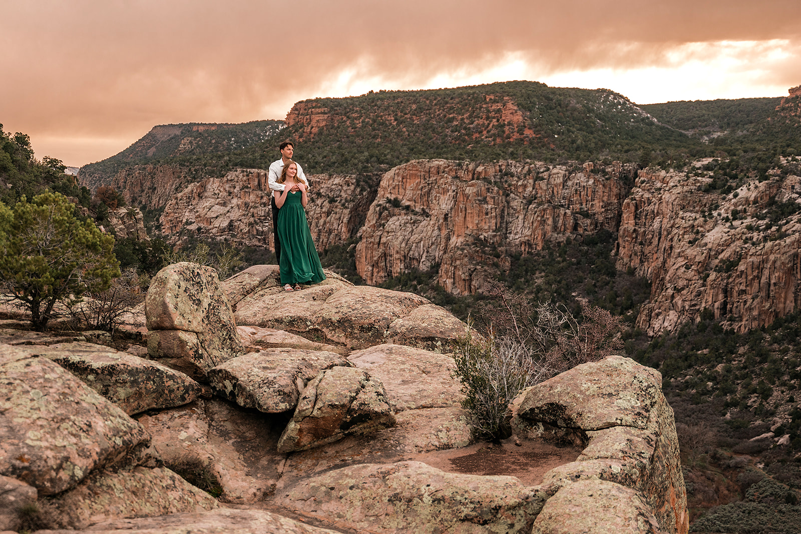 Jenna & Logan Engagement Photos in Unaweep Canyon Amanda Matilda